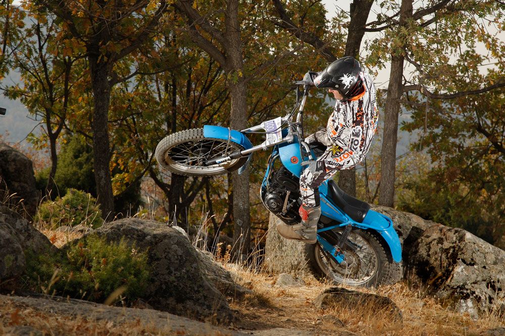 Comienza el nacional de Trial Clásicas