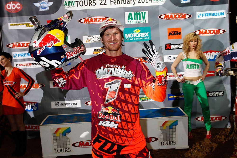 Taddy Blazusiak: Campeón de SuperEnduro 2014