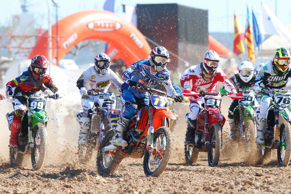 Butrón gana la prueba inaugural del Nacional de Motocross en Albaida