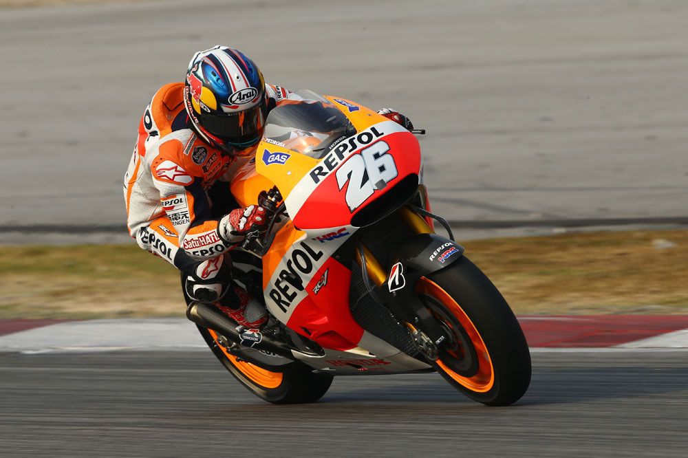 Dani Pedrosa da un paso al frente en Sepang