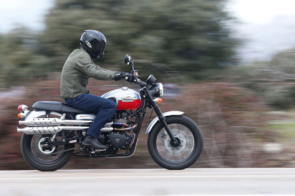 Prueba de la Triumph Scrambler 900