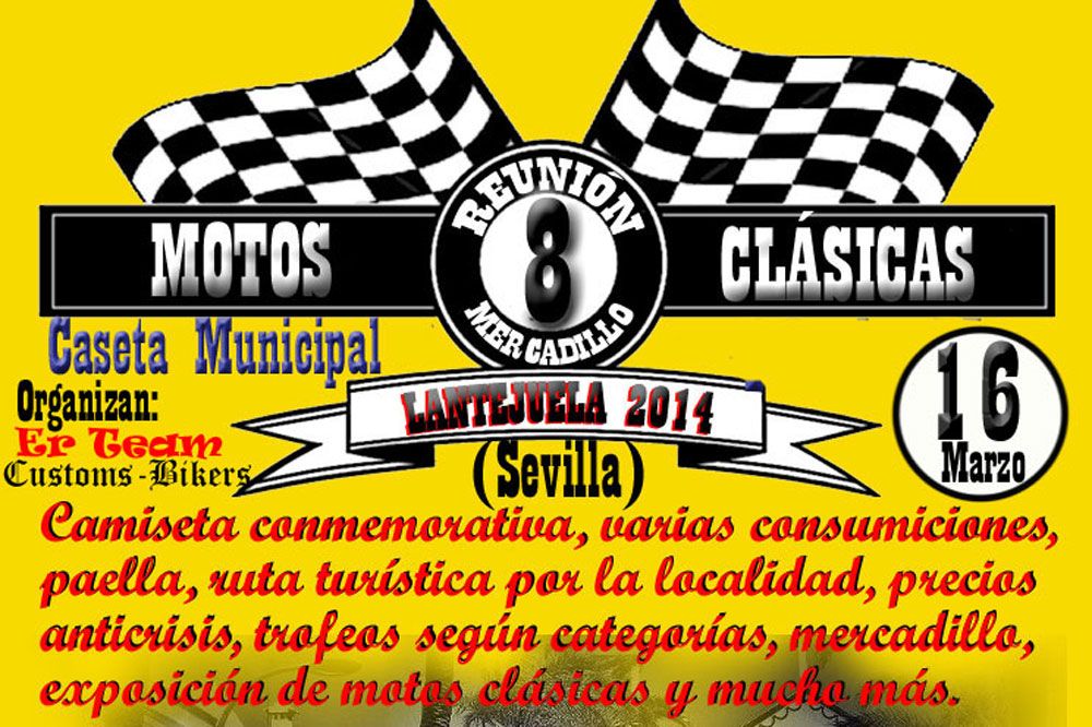 VIII Reunión Motos Clásicas de Lantejuela