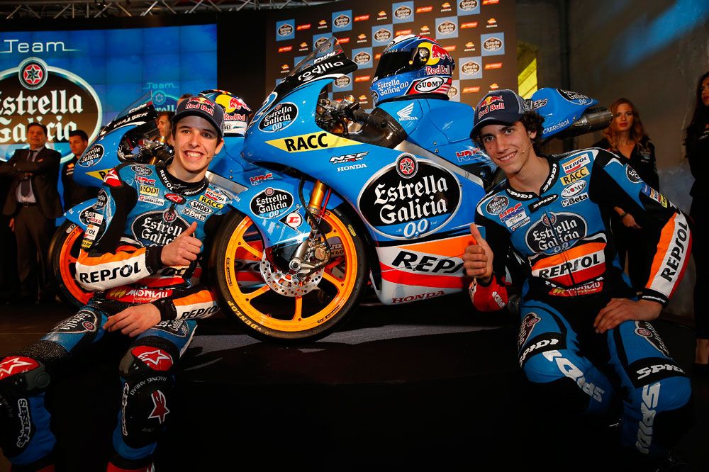 Rins y Márquez desvelan sus nuevas Honda