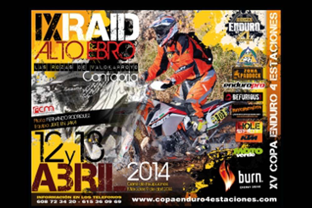 Segunda prueba Copa de Enduro 4 Estaciones. Primavera: Raid Alto Ebro