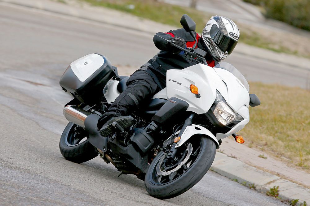 Honda CTX700. Prueba