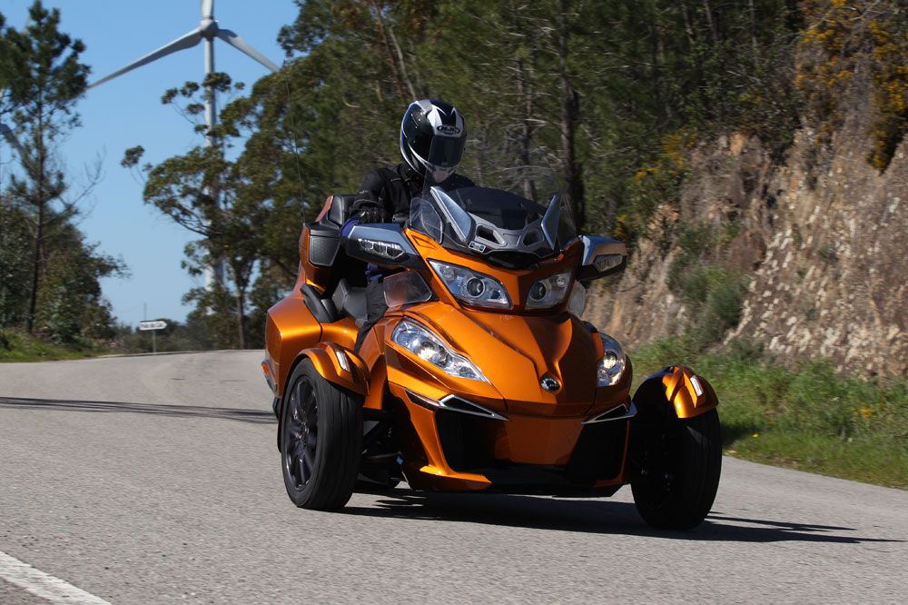 Prueba del Can-Am Spyder RT