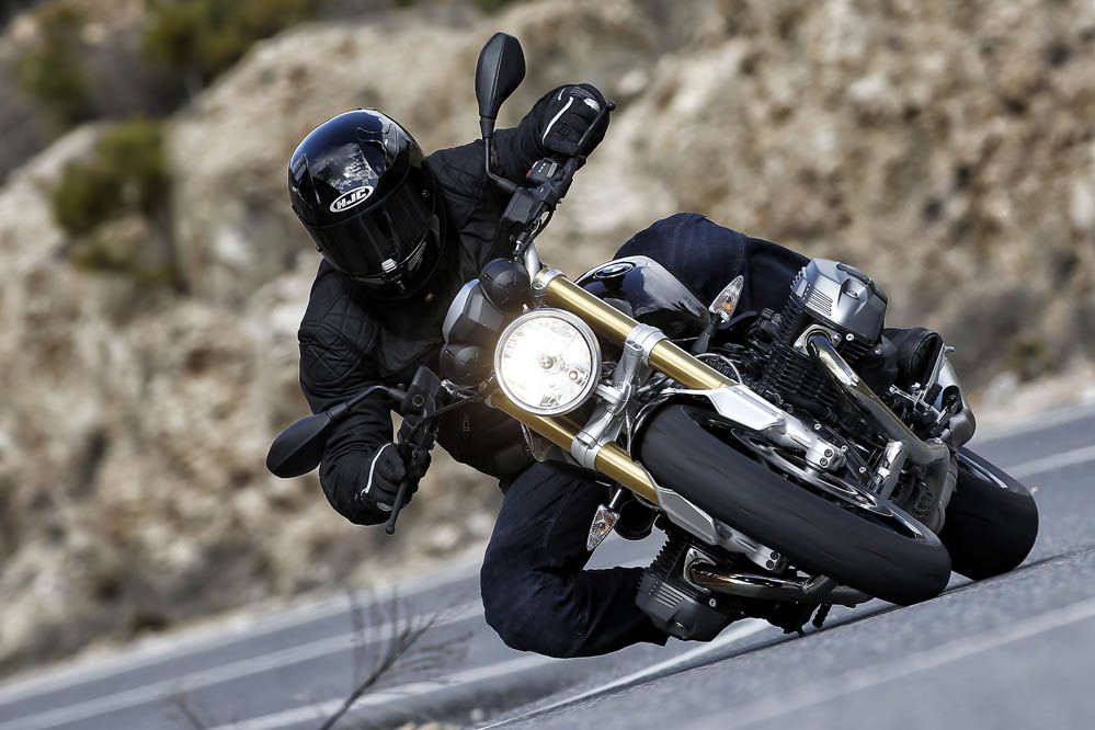 BMW R nineT. Prueba