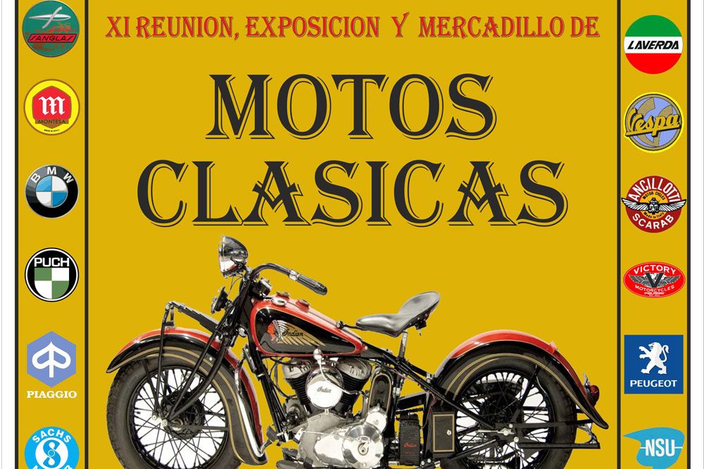 XI Mercadillo, Reunión y Exposición de Motos Clásicas