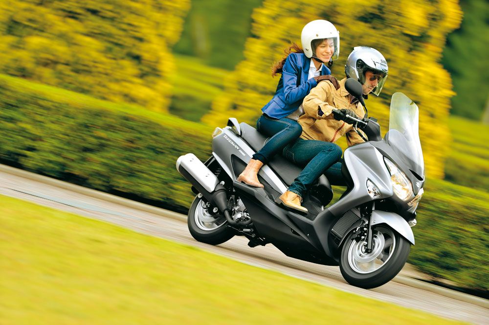 Llévate el nuevo Suzuki Burgman por 125 euros al mes