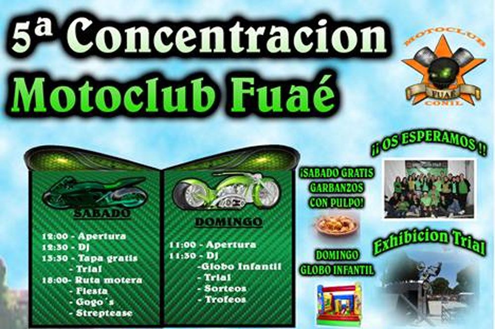 V Concentración M. C. Fuaé