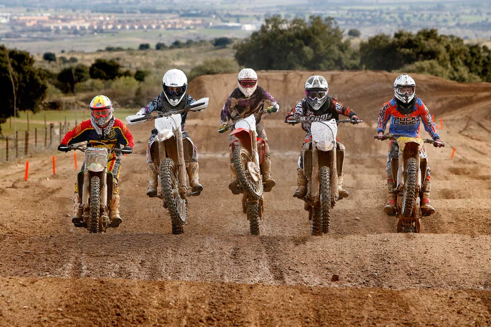 Comparativa motocross 250 2014: Honda, Husqvarna, Kawasaki, Suzuki y Yamaha