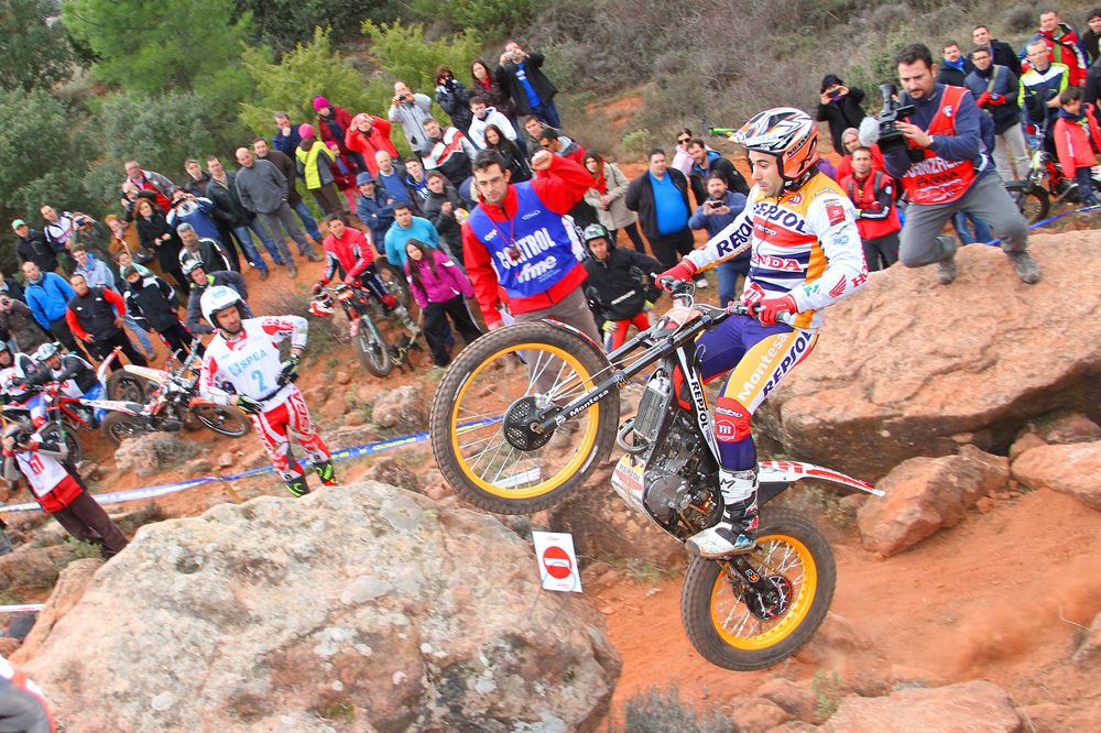 Toni Bou se impone en Sigüenza