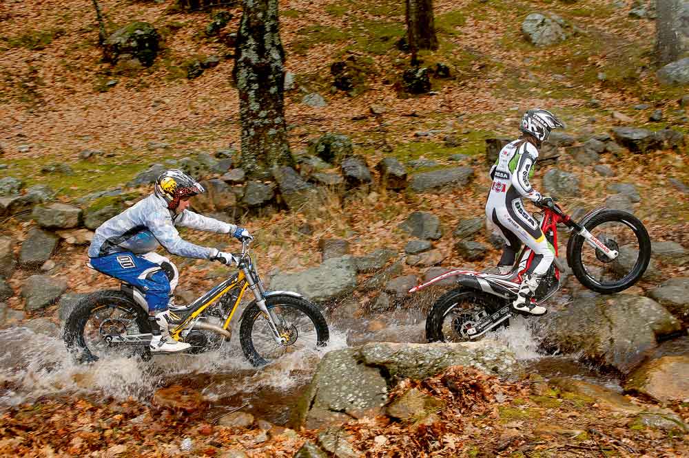 Comparativa trial 300 Gas Gas TXT vs Sherco ST