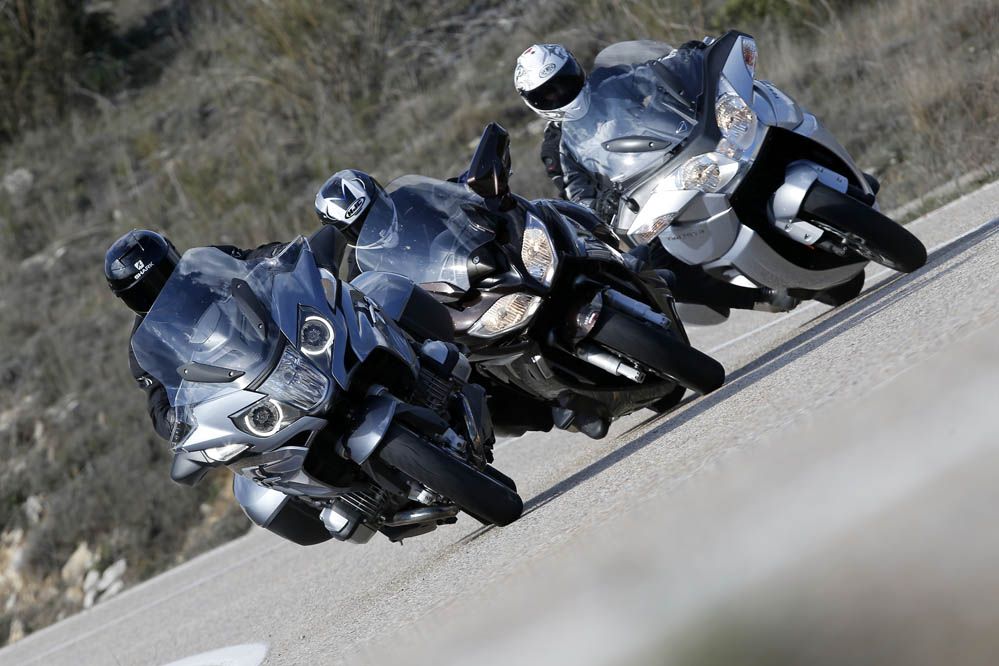 Comparativa BMW R 1200 RT, Triumph Trophy SE, Yamaha FJR1300A