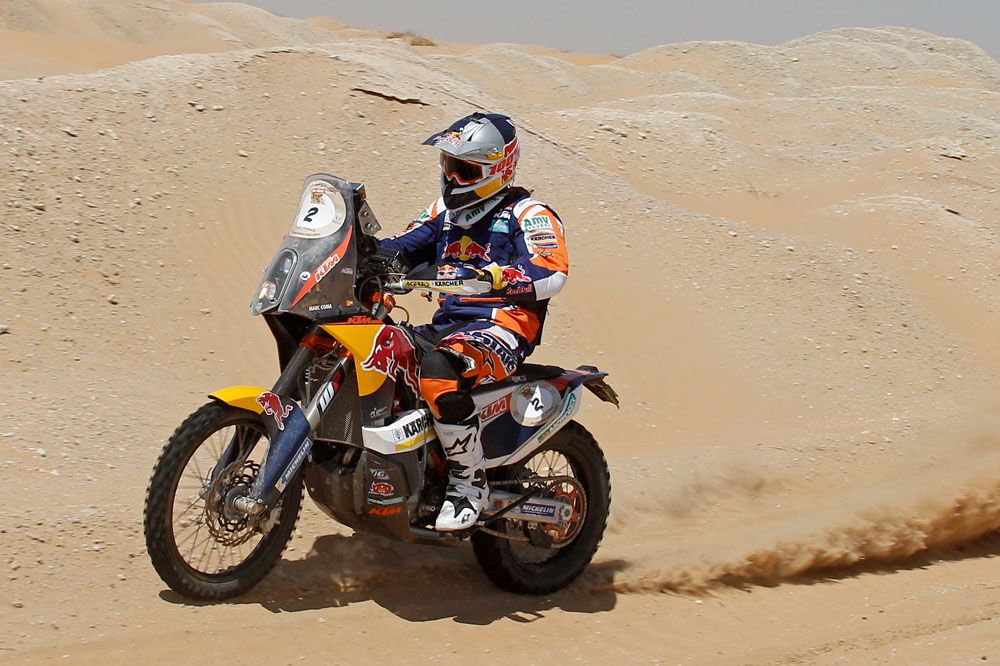 Marc Coma, segundo en el arranque del Abu Dhabi Desert Challenge