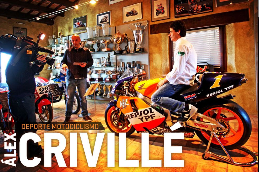 Con Crivillé en MOTOCICLISMO Interactiva