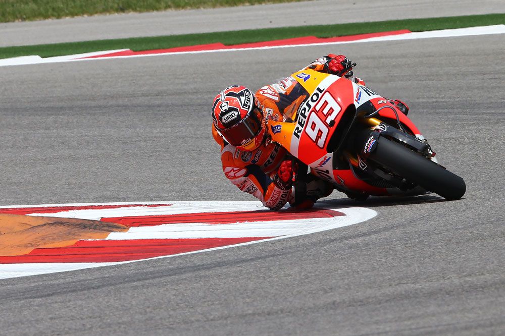 Marc Márquez se pasea en Austin