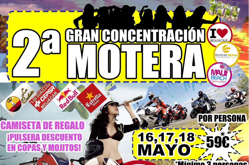 II Concentración Motera Mojácar Beach