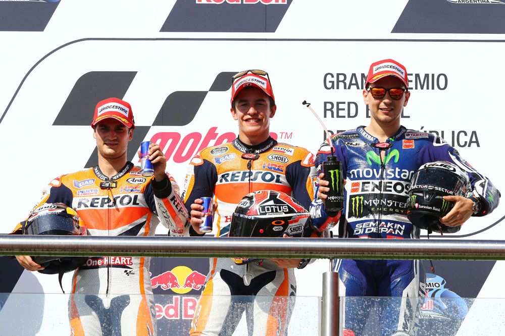 Márquez: Había un caos tremendo delante, pero me estaba divirtiendo