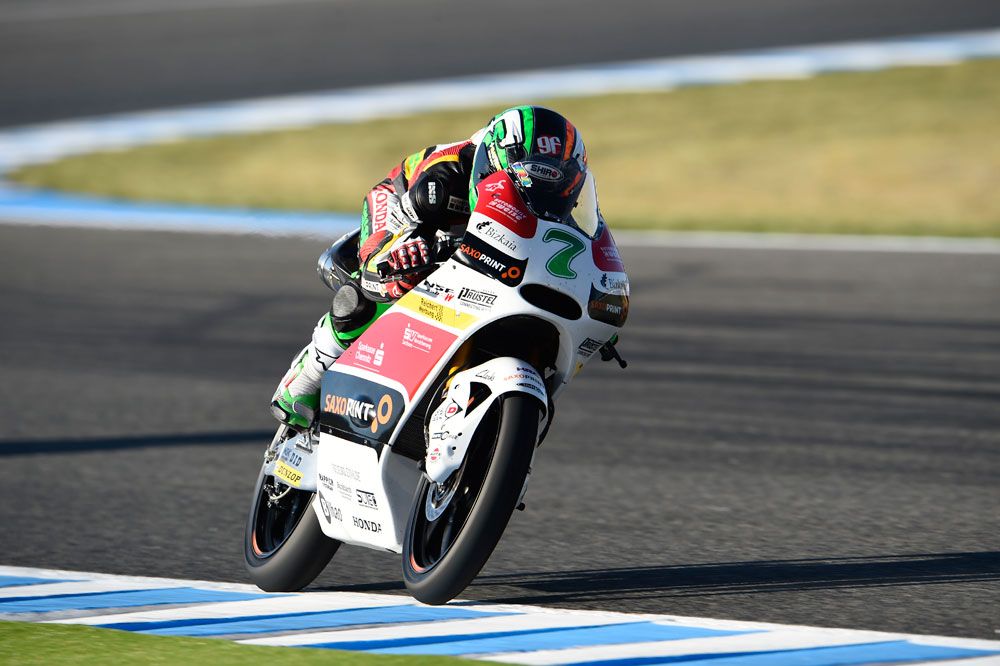 Efrén Vázquez brilla sobre el asfalto de Jerez