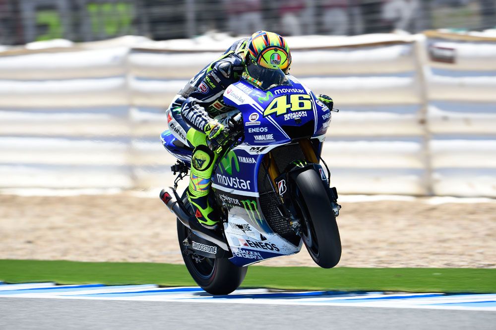 Valentino Rossi: Márquez es el que está más fuerte en Jerez
