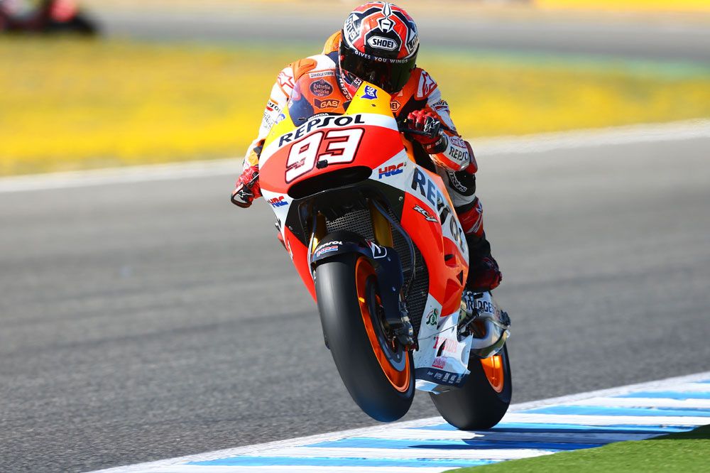 Póquer de victorias de Marc Márquez en MotoGP