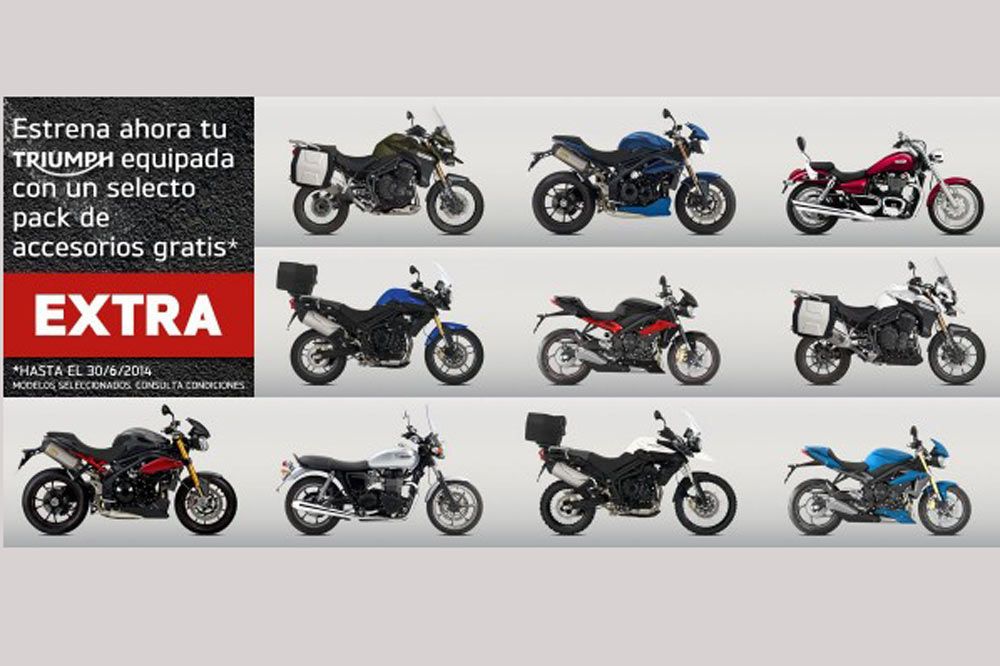 Promoción Triumph ampliada dos meses
