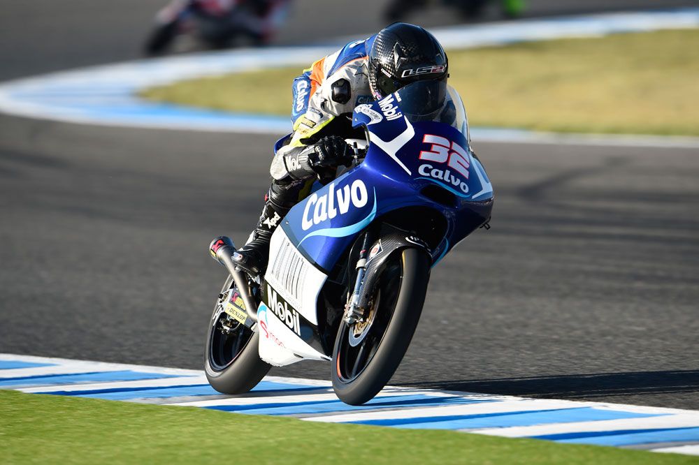 Isaac Viñales, el más rápido en el arranque del GP de Francia
