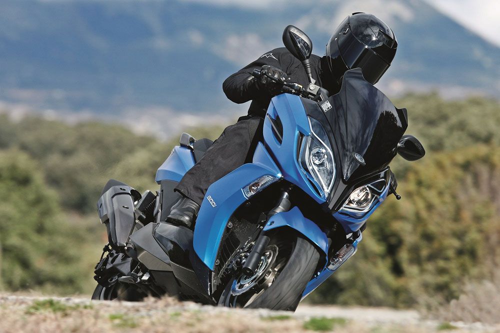 Técnicas de conducción: scooter nuevo