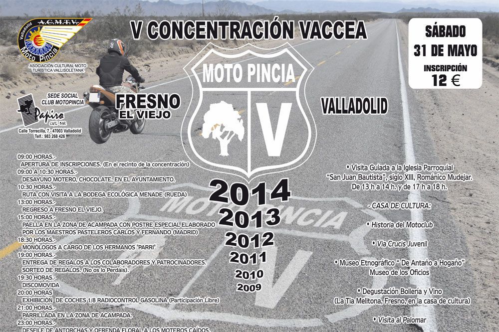 V Concentración Motera Vaccea V Concentración Motera Vaccea