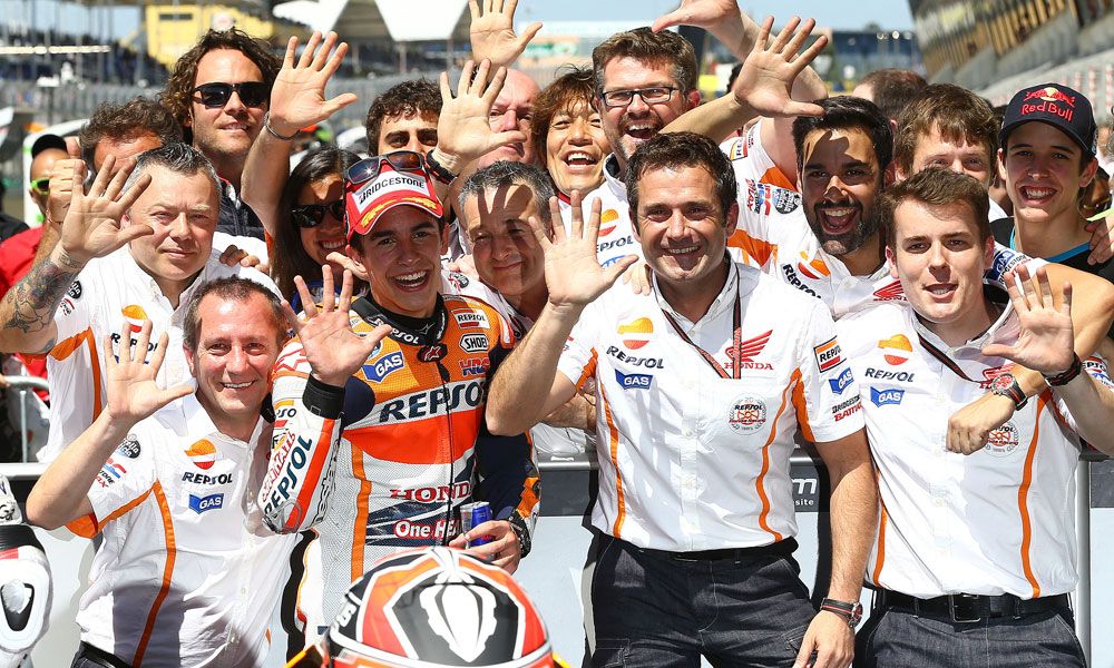 Marc Márquez: Valentino ya ha avisado, ha enviado el recadito de que irá al cien por cien