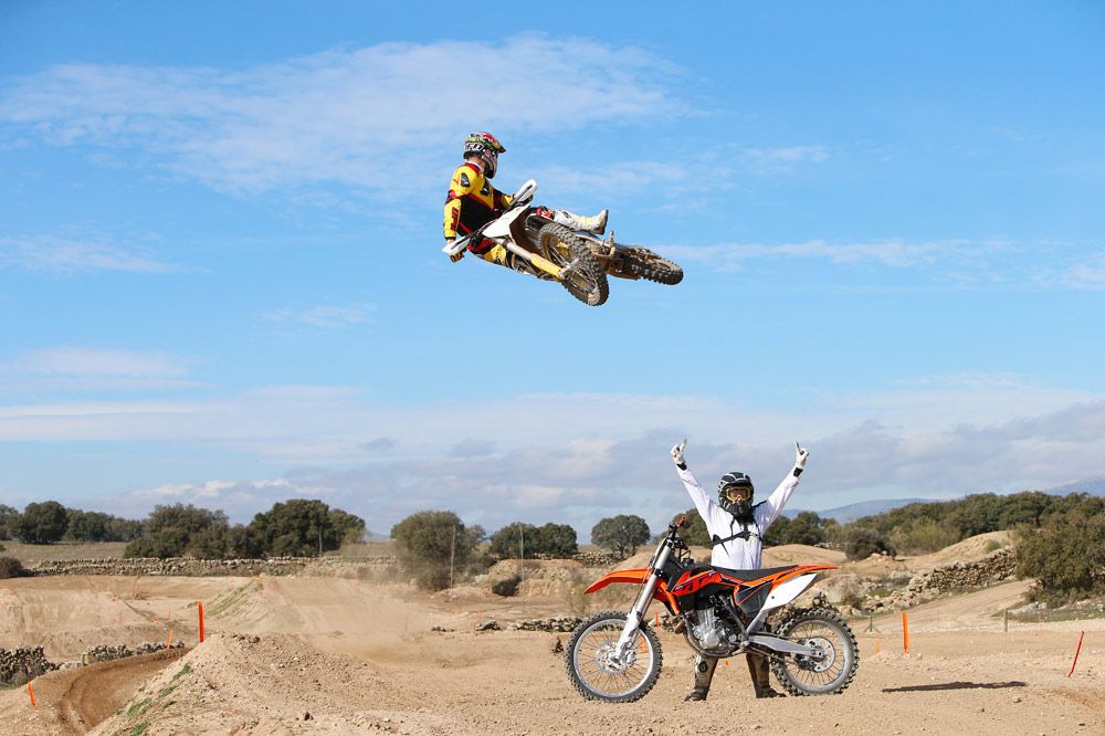 Comparativa motocross 450 2014: Husqvarna y KTM