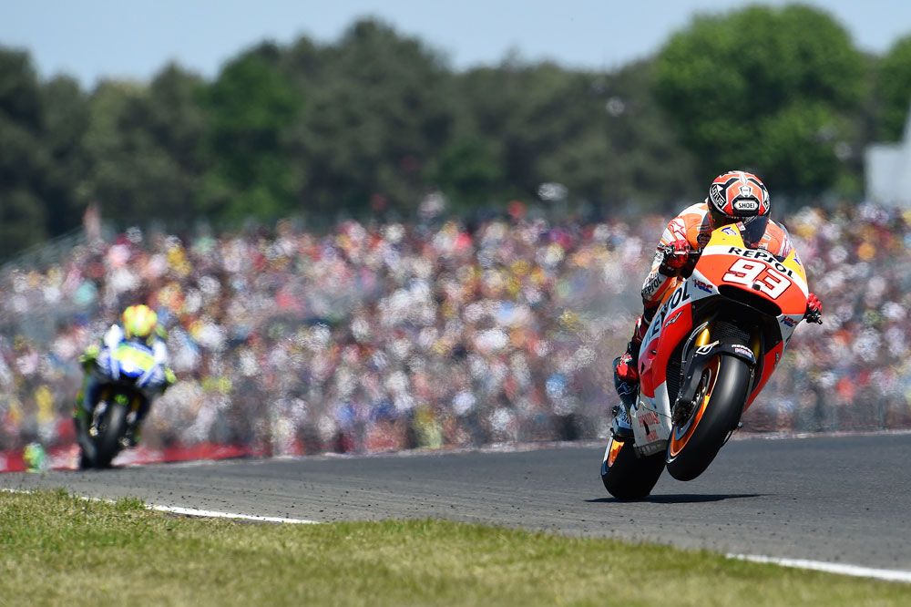 Marc Márquez, el más rápido en el FP1 de MotoGP