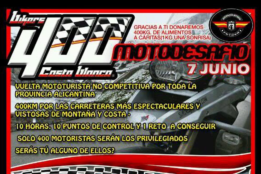 Motodesafío Bikers 400 Costa Blanca