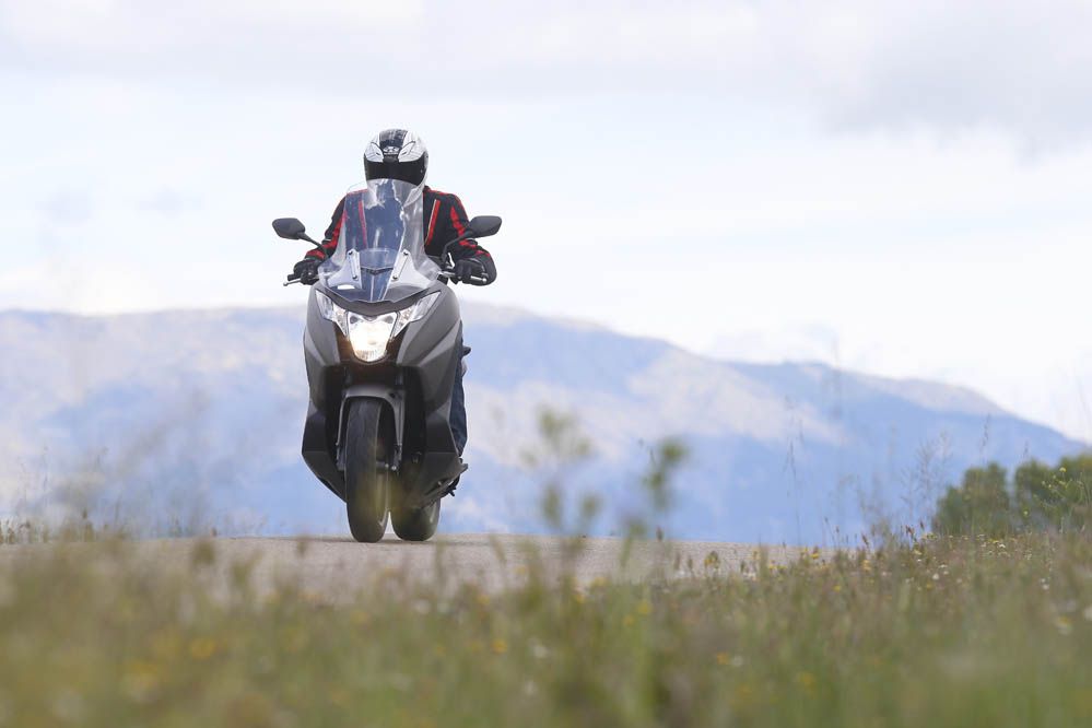 Honda Integra 750. Prueba