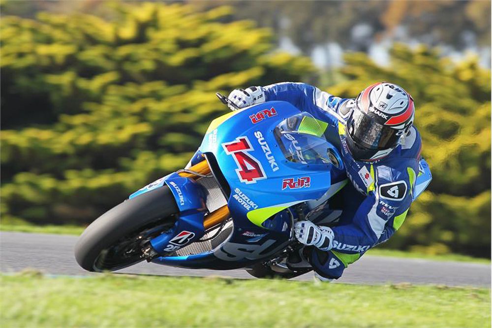 Suzuki completa un test de tres jornadas en Phillip Island