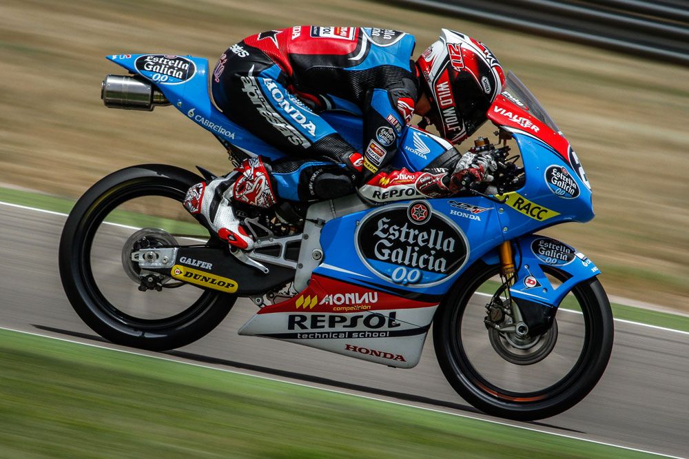 Quartararo no da opción en Moto3
