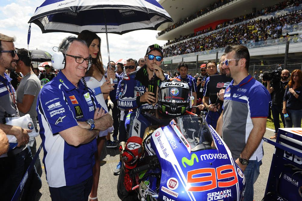 Los cambios en la Yamaha de Lorenzo