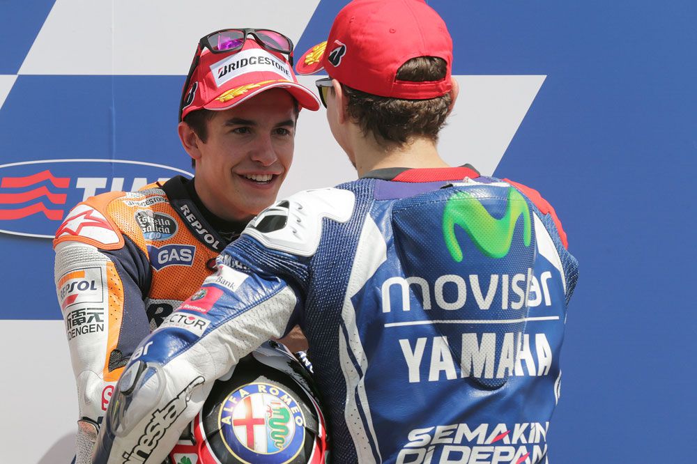 Lorenzo el elegido para ganar a Márquez en el GP de Cataluña