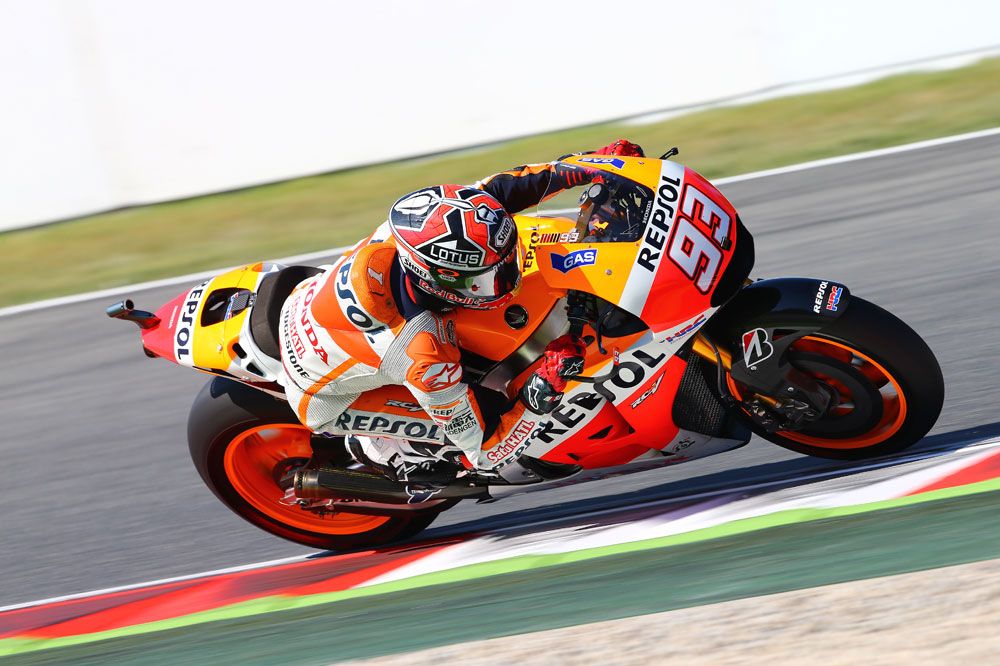Marc Márquez:  He intentado hacer la curva a una velocidad imposible