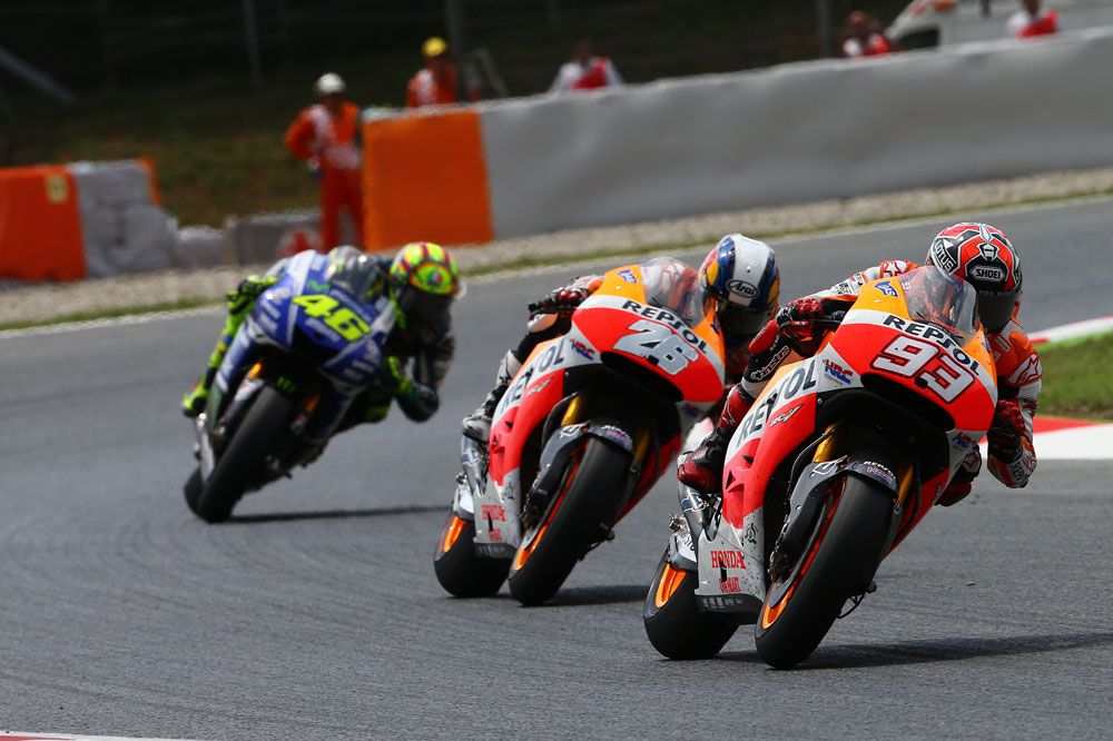 Marc Márquez vence una batalla épica