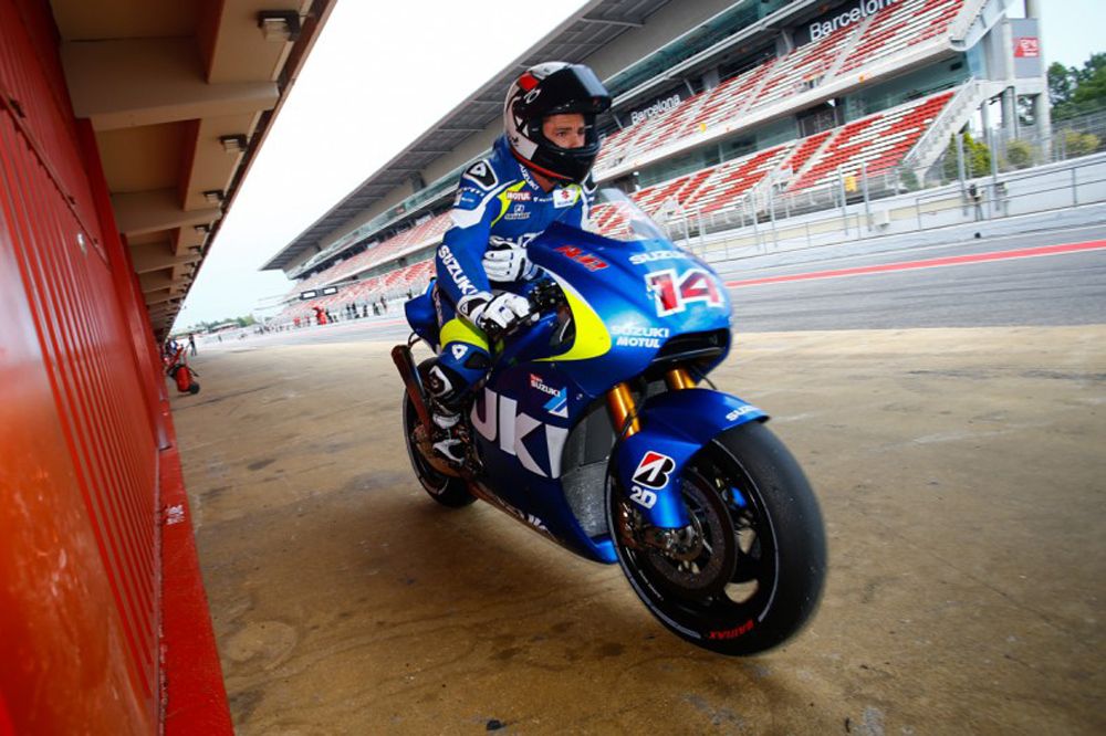 Suzuki y Ducati completan la segunda jornada de test en Barcelona