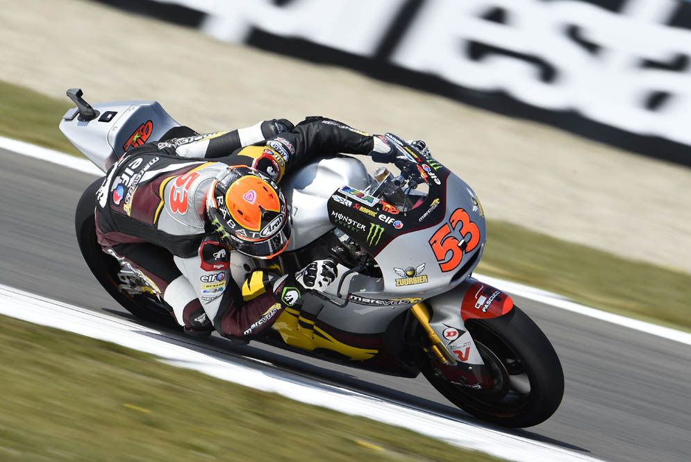 Tito Rabat arrancará primero en Moto2
