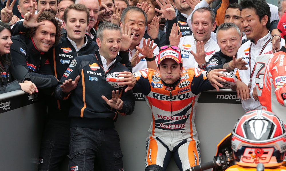 Marc Márquez: Me hubiera conformado más si alguien hubiera ido más rápido que yo