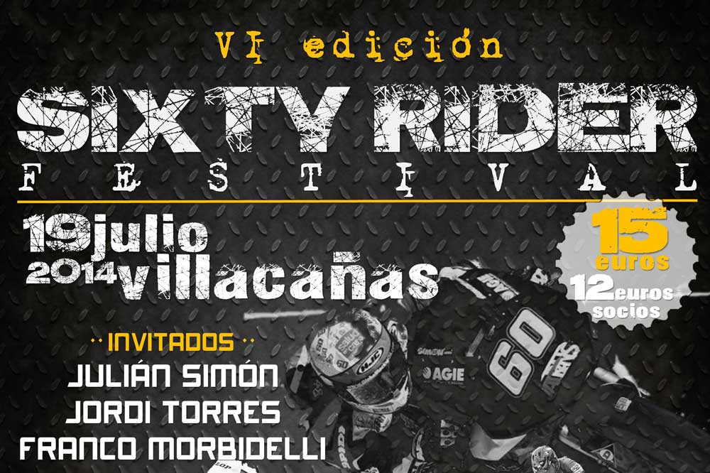 Consigue tu pase VIP para el Festival Sixty Rider