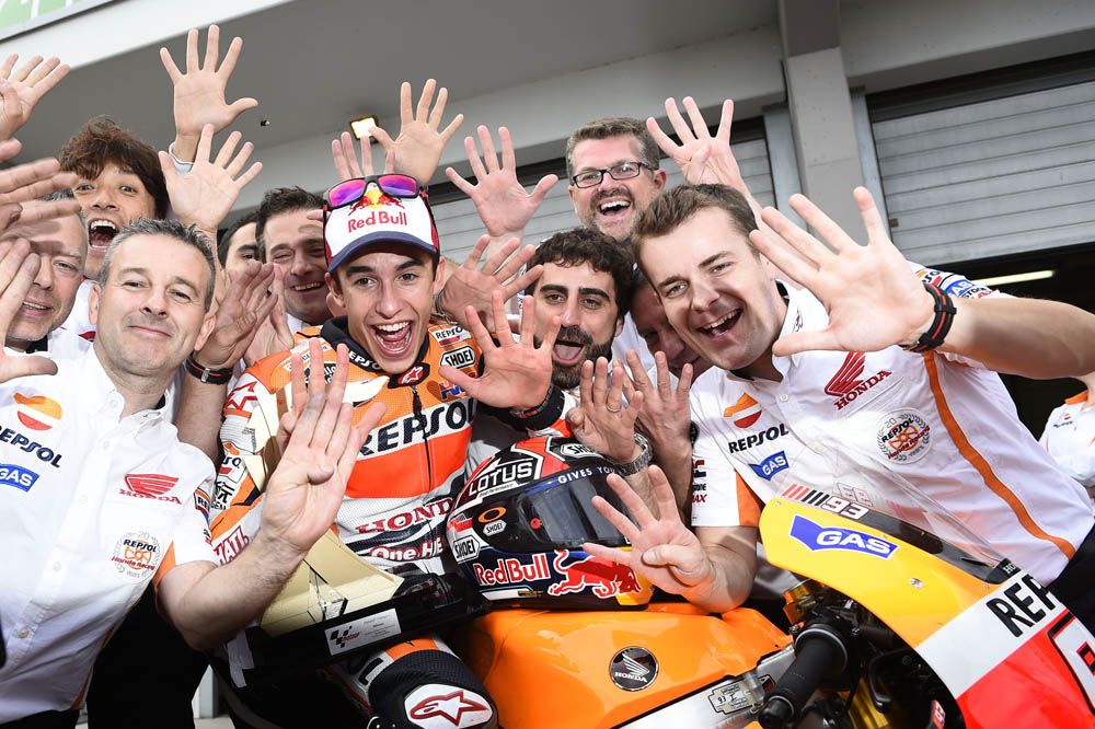 Marc Márquez: Decidí copiar la estrategia de Valentino y Dani