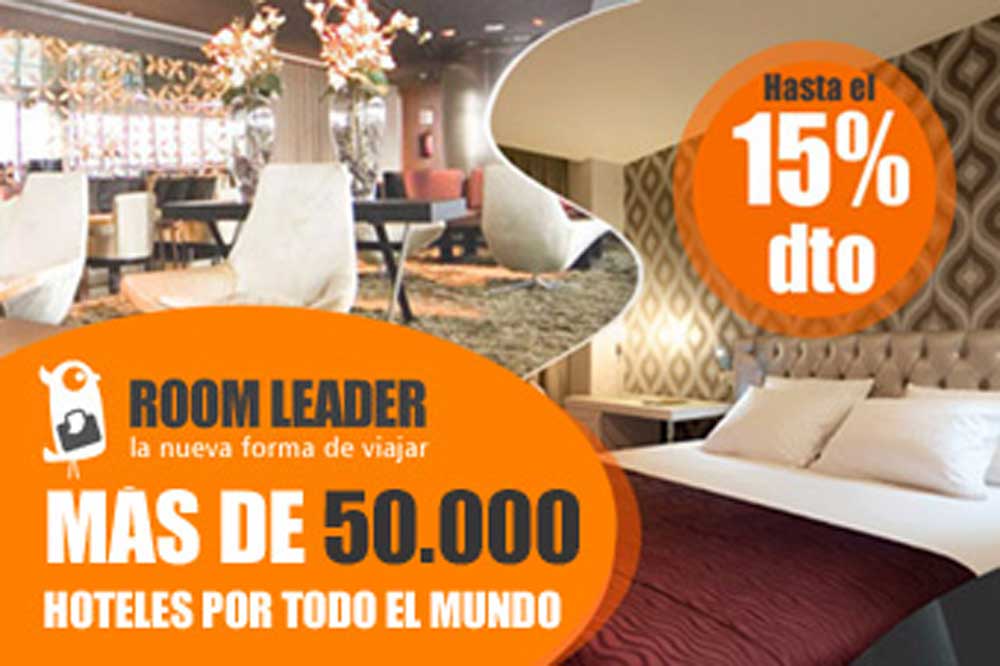 Reserva hotel con un 15% de descuento