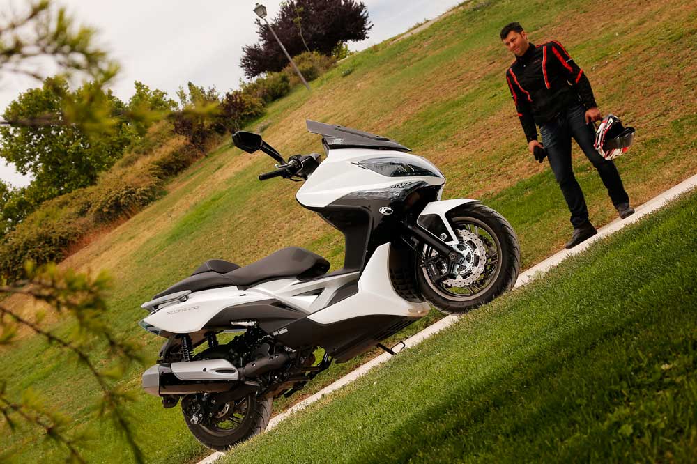 Técnicas de conducción: scooter nuevo y piloto inexperto