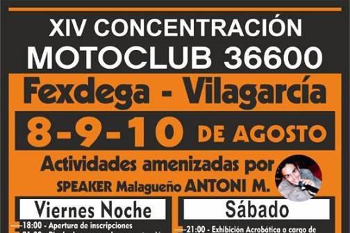 XIV Concentración verano Motoclub 36600