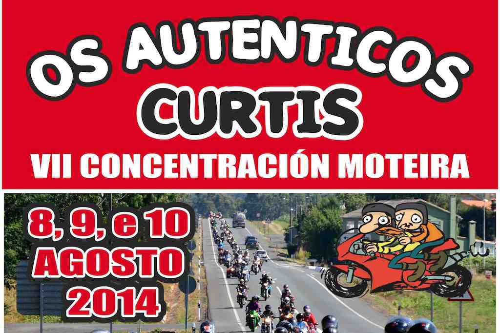 VII Concentración motera Os Auténticos Curtis